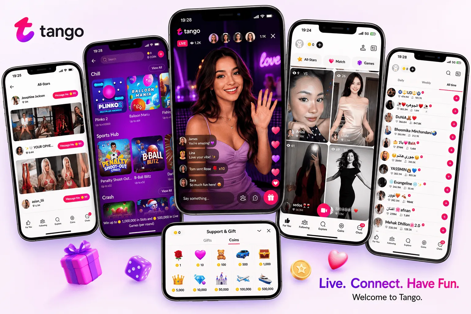 Tango App-features Overview